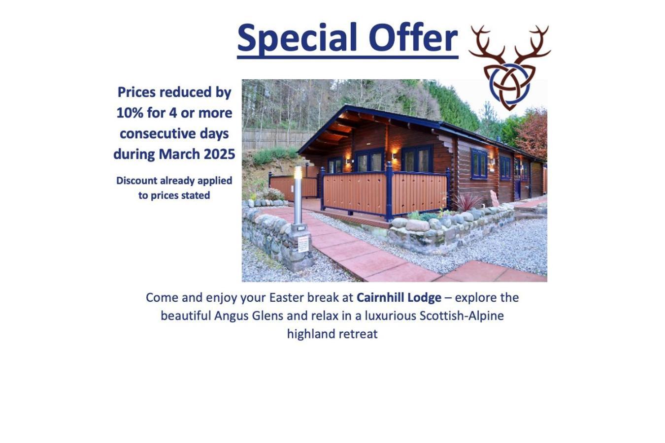 Cairnhill Lodge - Award-Winning Luxury Highland Retreat Blairgowrie and Rattray Eksteriør bilde